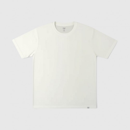 GAP Ανδρικό Λευκό T-Shirt / Pre-Owned